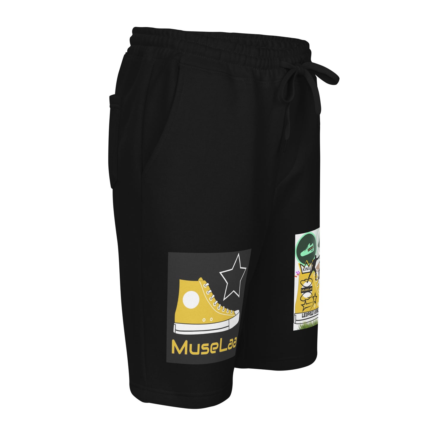 MuseLaa & MuseLaa Fitness | Be Great!!  Men's fleece shorts