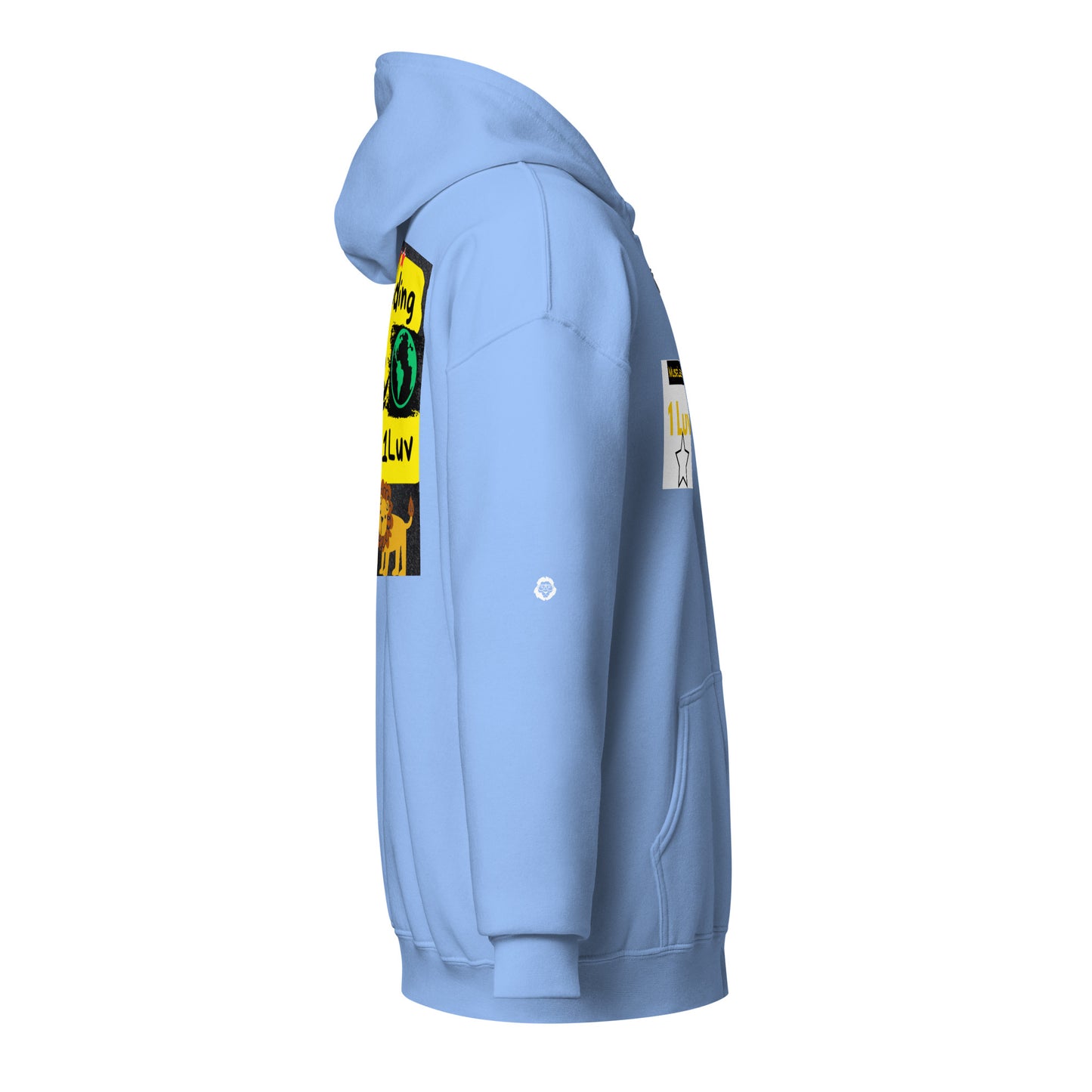 I'm Grinding | MuseLaa 1Luv heavy blend zip hoodie