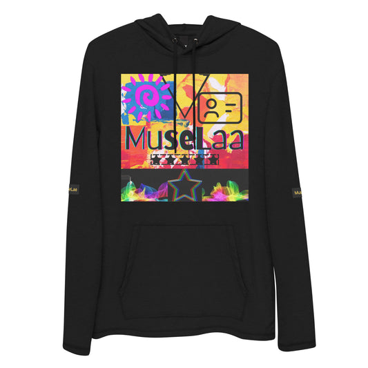 MuseLaa WorldWide Luv | Bear Life Lightweight Hoodie