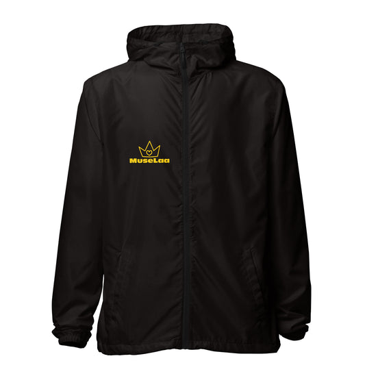 MuseLaa unconquerable or undefeated lightweight zip up windbreaker