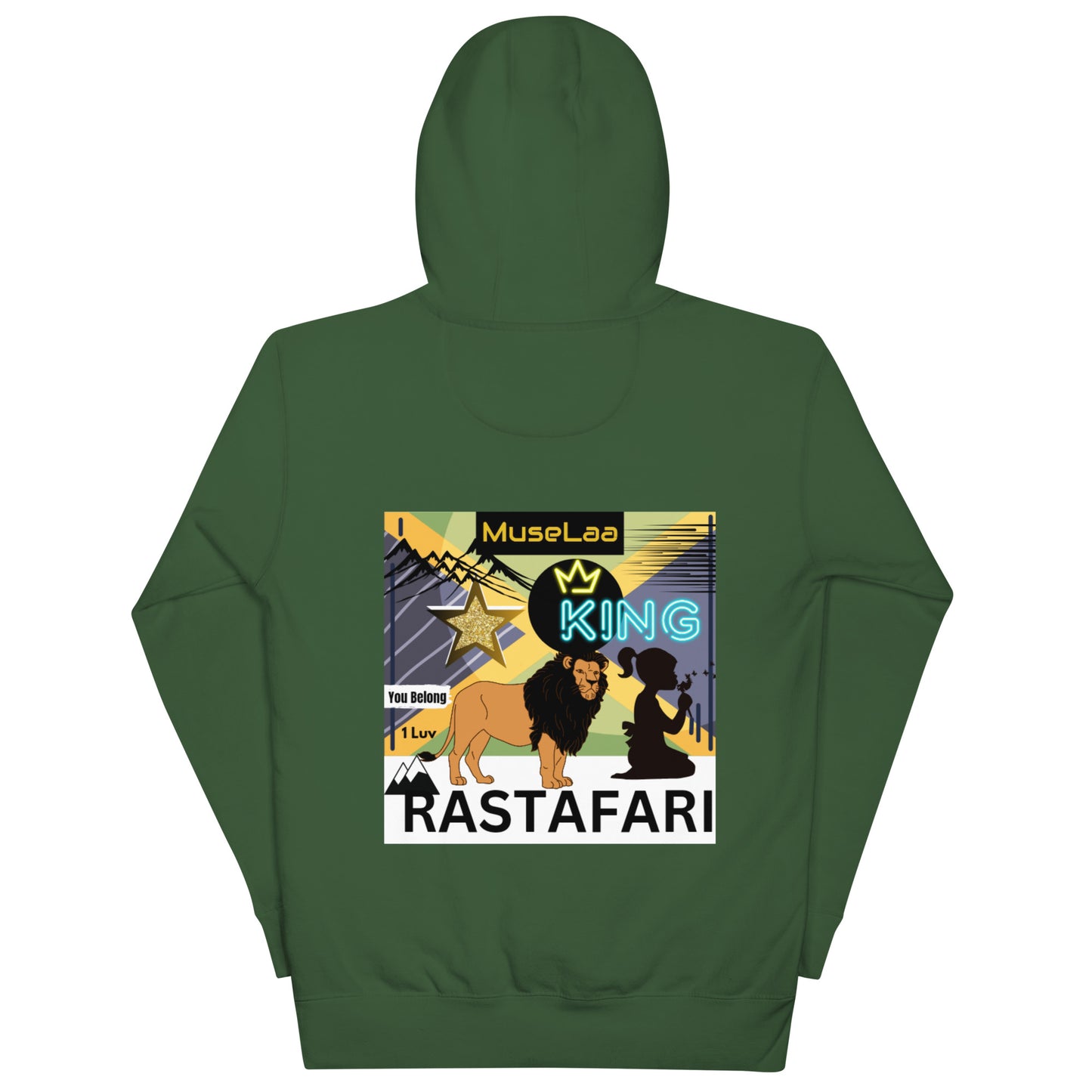 RASTAFARI | MuseLaa | 1Luv Hoodie