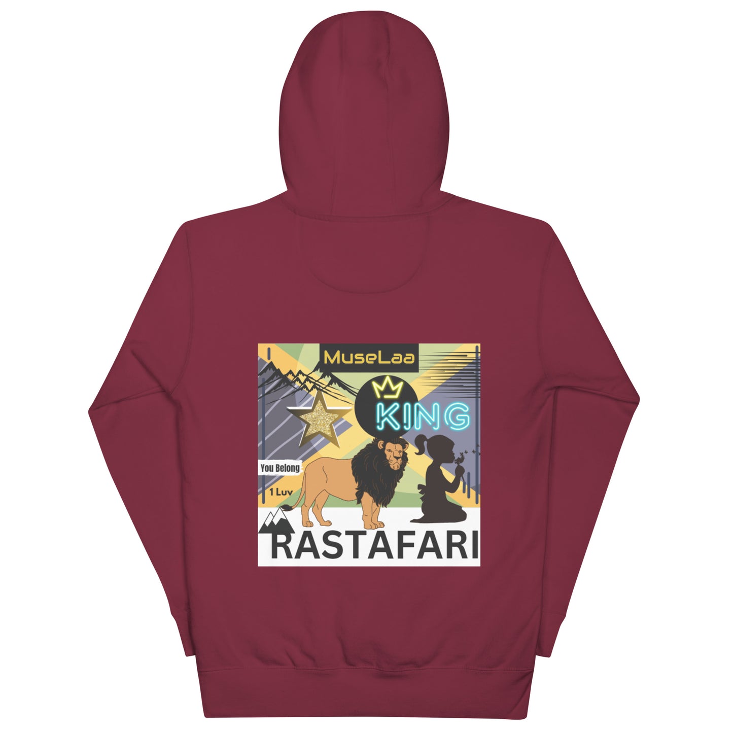 RASTAFARI | MuseLaa | 1Luv Hoodie