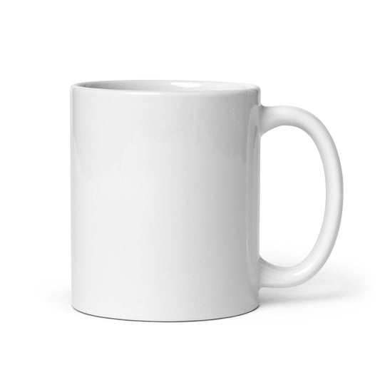 MuseLaa White glossy mug